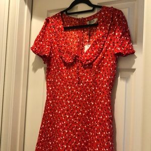 Molly Bracken Peter Pan Collar Fit and Flair Dress
